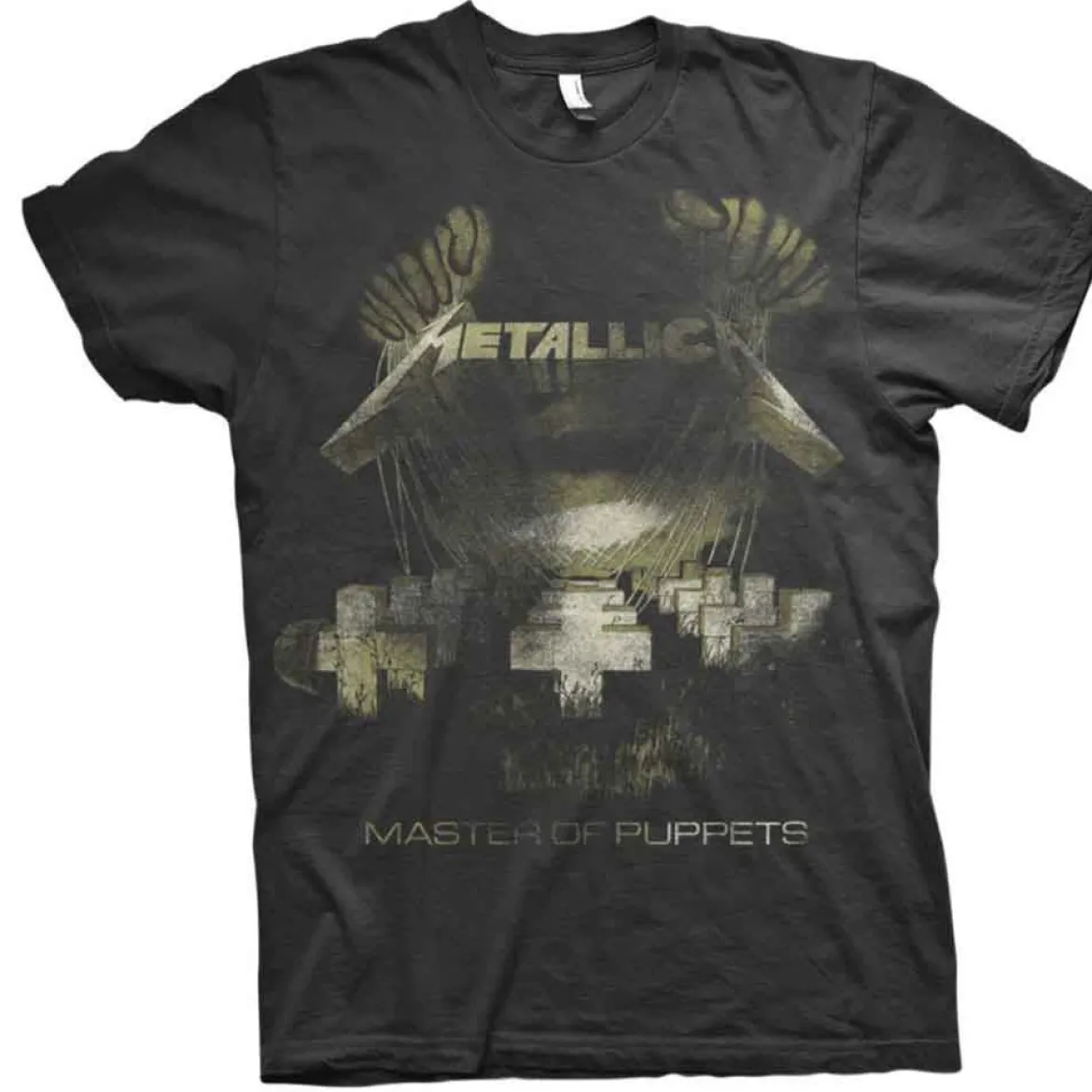 Metallica Master of Puppets Distressed - T-paita