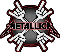 Metallica Metal Horns - Kangasmerkki