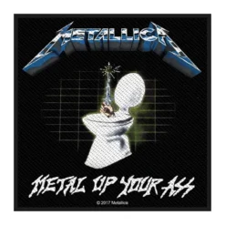 Metallica Metal Up Your Ass - Kangasmerkki