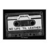 Metallica No Life 'Til Leather - Kangasmerkki