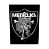 Metallica Raiders Skull - Kangasmerkki, selkä