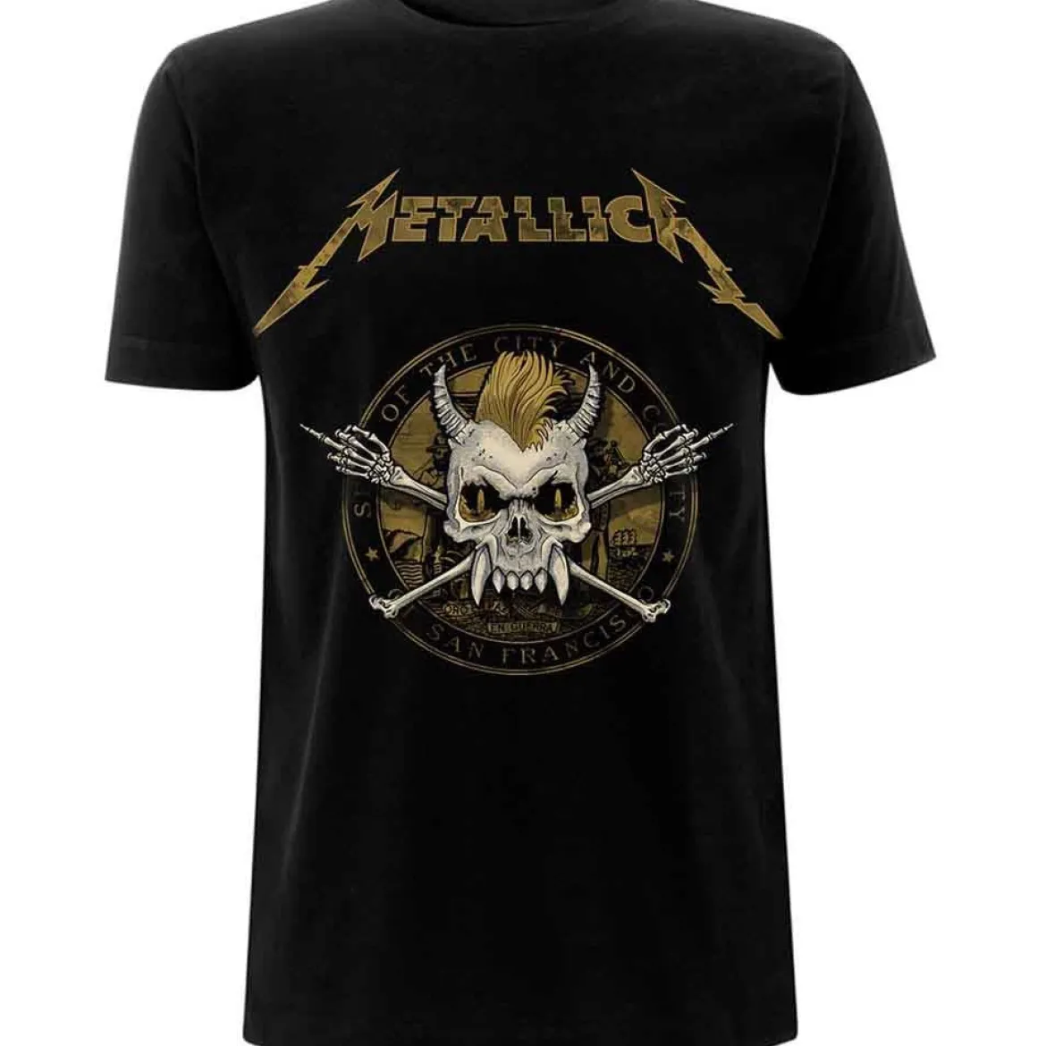 Metallica Scary Guy Seal - T-paita