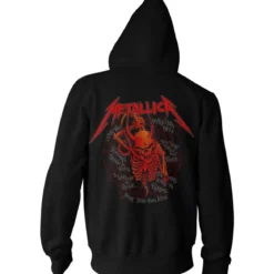 Metallica Skull Screaming Red - Huppari