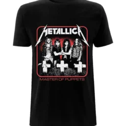 Metallica Vintage Master of Puppets Photo - T-paita
