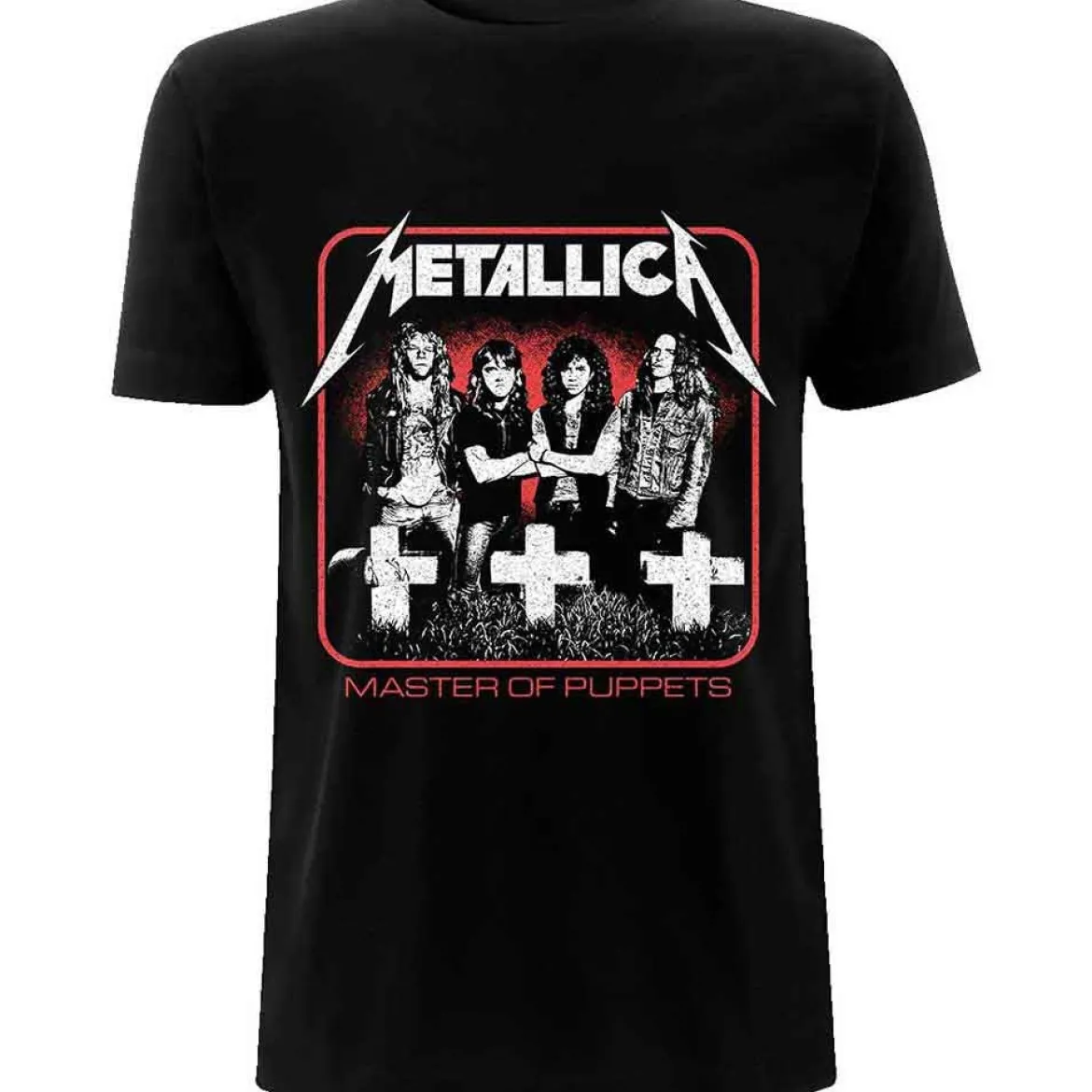 Metallica Vintage Master of Puppets Photo - T-paita