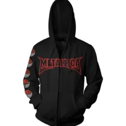Metallica Ying Yang - Unisex vetoketjuhuppari