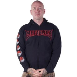 Metallica Ying Yang - Unisex vetoketjuhuppari