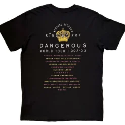 Michael Jackson: Dangerous World Tour - T-paita