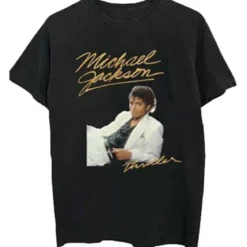 Michael Jackson Thriller White Suit - T-paita