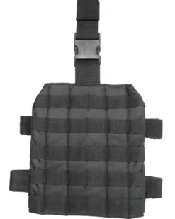 Mil-Tec Molle Leg Base - reisipaneeli, musta