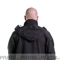 Mil-Tec SCU 14 - Softshell takki, musta