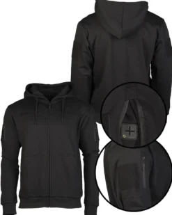 Mil-Tec Tactical - huppari, musta