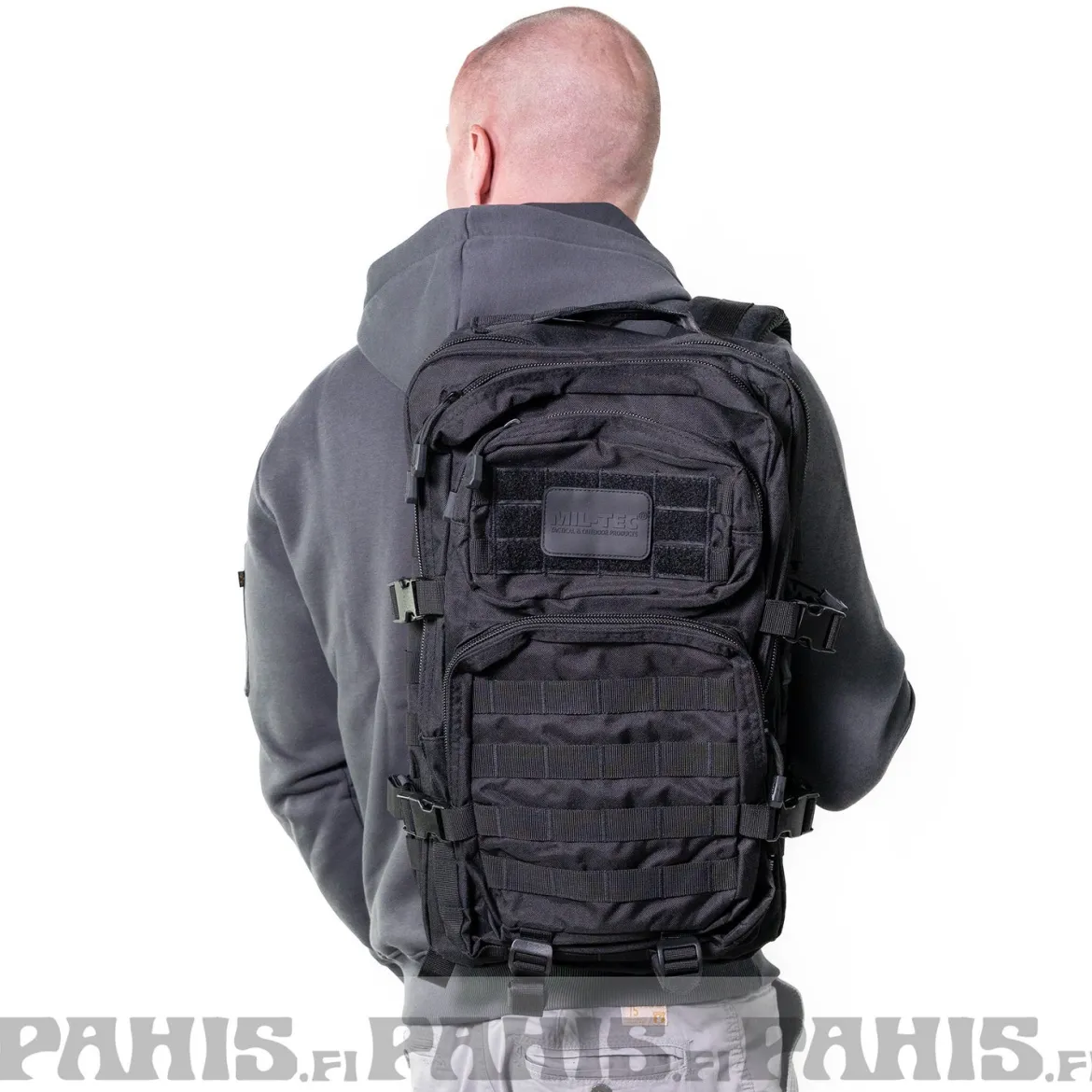 Mil-Tec US Assault Large - reppu, musta