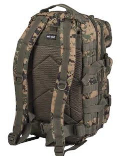 Mil-Tec US Assault Small - reppu, Digital Woodland Camo