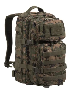 Mil-Tec US Assault Small - reppu, Digital Woodland Camo