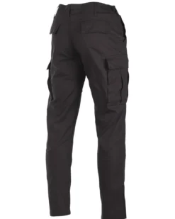 Mil-Tec US BDU kenttähousut - musta, Slim Fit