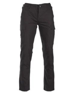 Mil-Tec US BDU kenttähousut - musta, Slim Fit