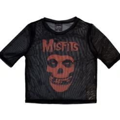 Misfits: Orange logo & skull - Verkkopaita