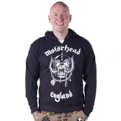 Motörhead England - Unisex vetoketjuhuppari