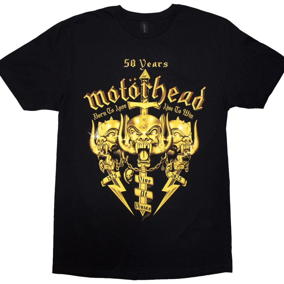 Motörhead: 50 Years swords & warpig - T-paita