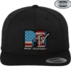 MTV American Flag Premium Snapback lippis, musta