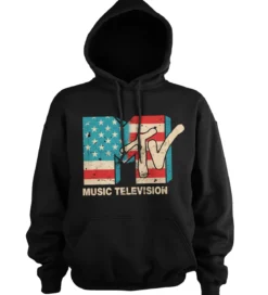 MTV Distressed USA Flag - Huppari
