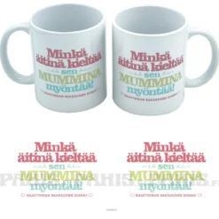 Mummi myöntää- Muki