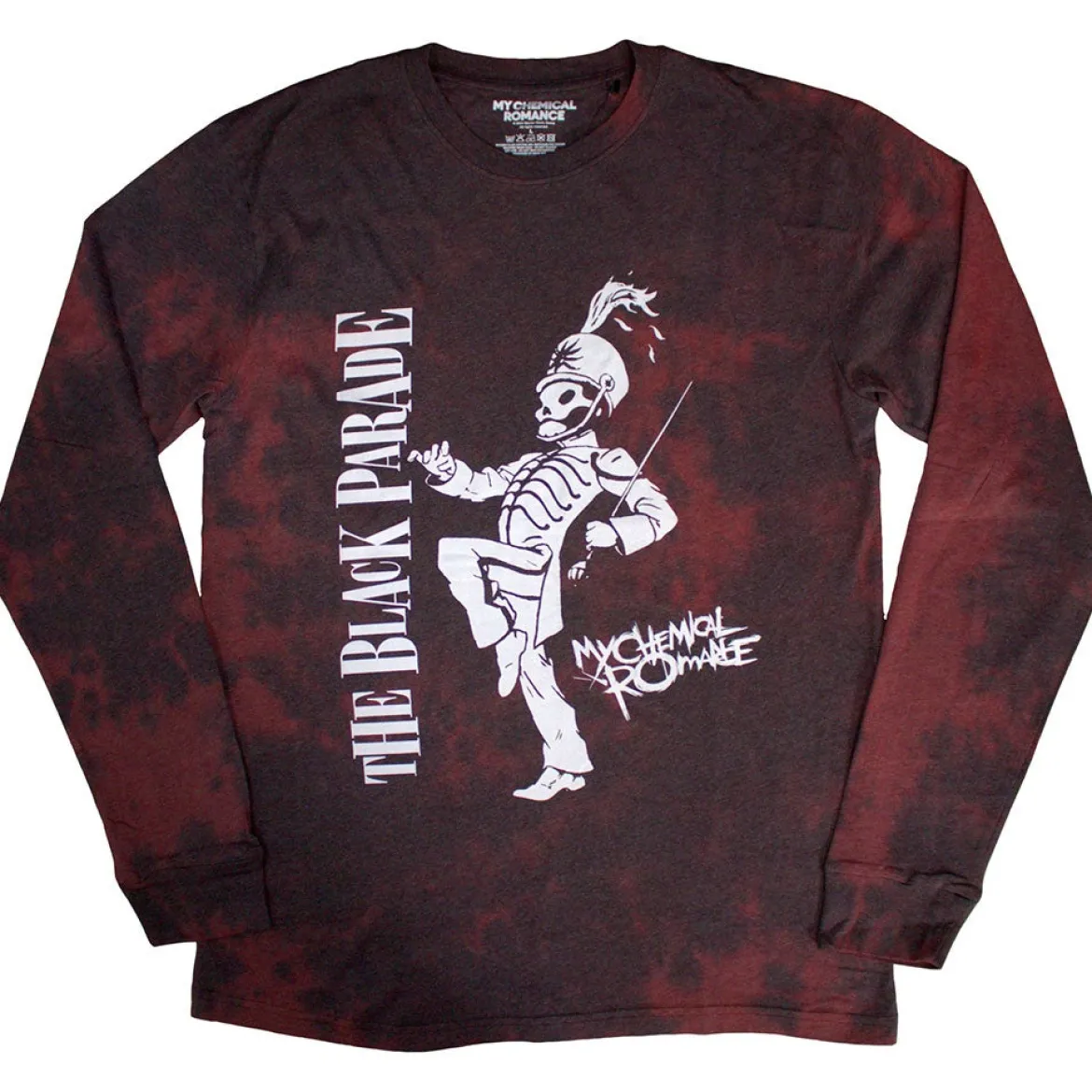 My Chemical Romance: Marching Red - Pitkähihainen paita (Wash Collection)