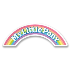 My Little Pony Logotype - Tarra 10cm