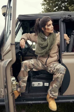 Naisten BDU Ripstop housut, light woodland