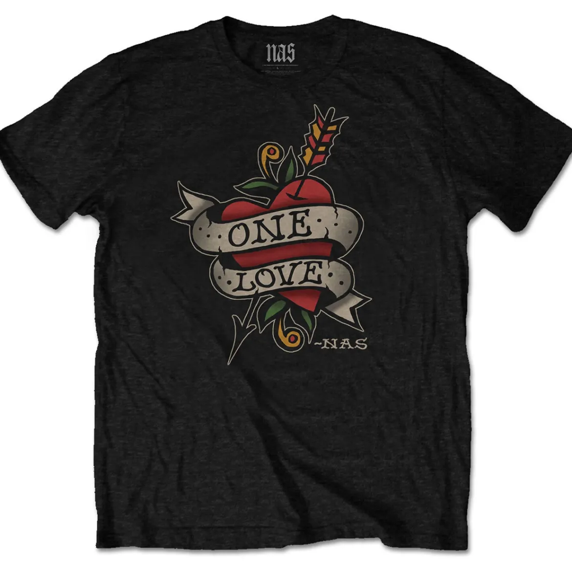 Nas Love Tattoo - T-paita