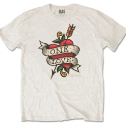 Nas Love Tattoo - T-paita, valkoinen