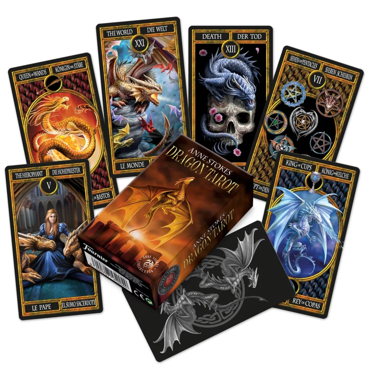 Nemesis Now Anne Stokes Dragon - Tarotkortit