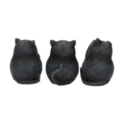 Nemesis Now Three Wise Fat Cats- Koristeet