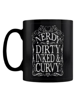 Nerdy Dirty Inked & Curvy - muki