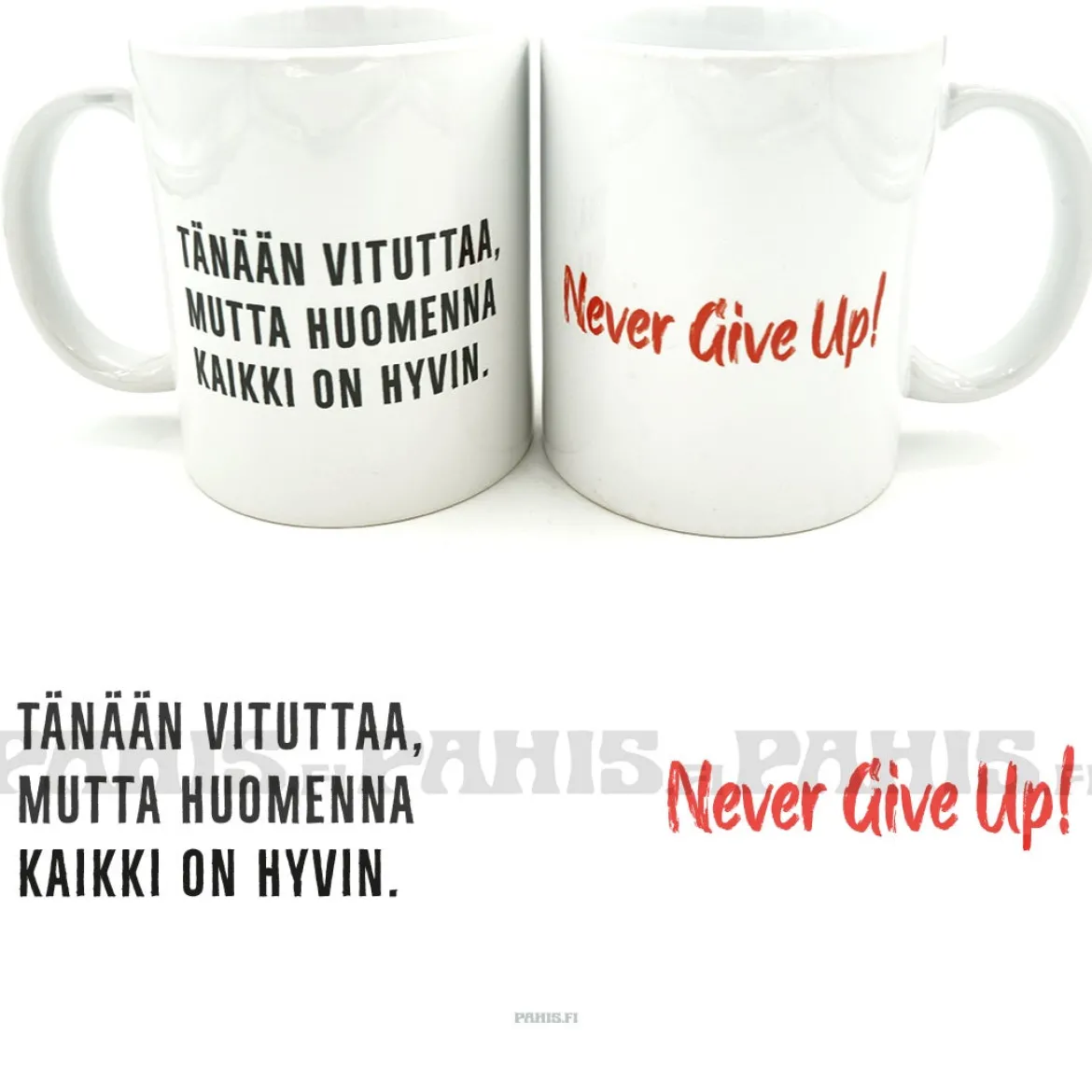 Never give up! - Muki