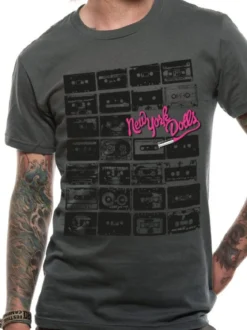 New York Dolls Tape - T-paita