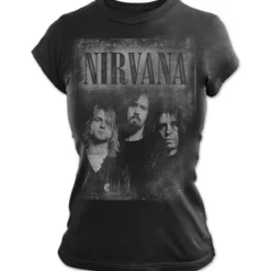 Nirvana Faded Faces - Naisten T-paita