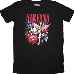 Nirvana: In Utero Vintage Collage - T-paitamekko