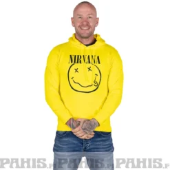 Nirvana: Inversehappy face - Huppari, keltainen