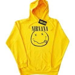 Nirvana: Inversehappy face - Huppari, keltainen