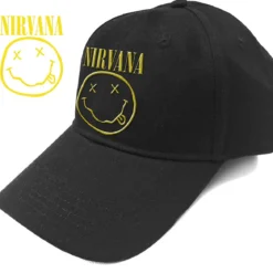 Nirvana logo &happy face - Lippis
