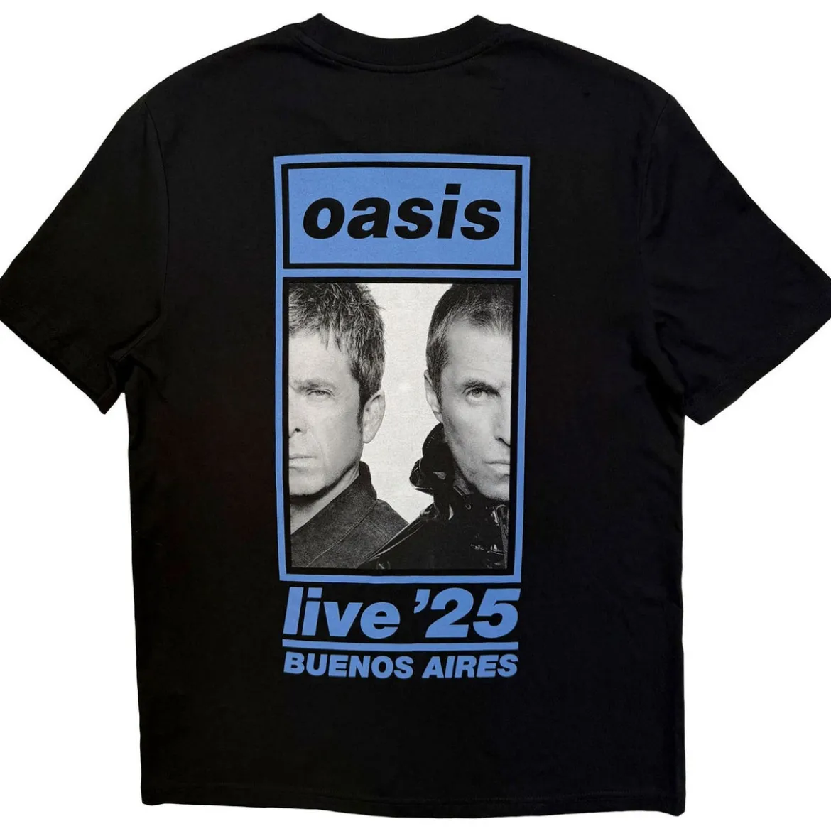 Oasis: Live '25 Buenos Aires Half Face - T-Paita