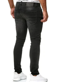 OneREDOX Slim fit 600JS - Farkut, 604 dirty black