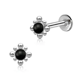 Onyksi - Lävistyskoru, labret
