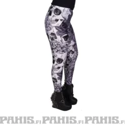 Pahis Flower Skull - legginsit