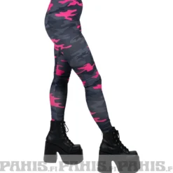Pahis Pink Camo - leggingsit