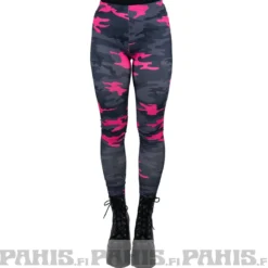 Pahis Pink Camo - leggingsit