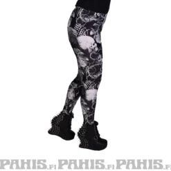 Pahis White Skulls - legginsit