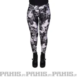 Pahis White Skulls - legginsit
